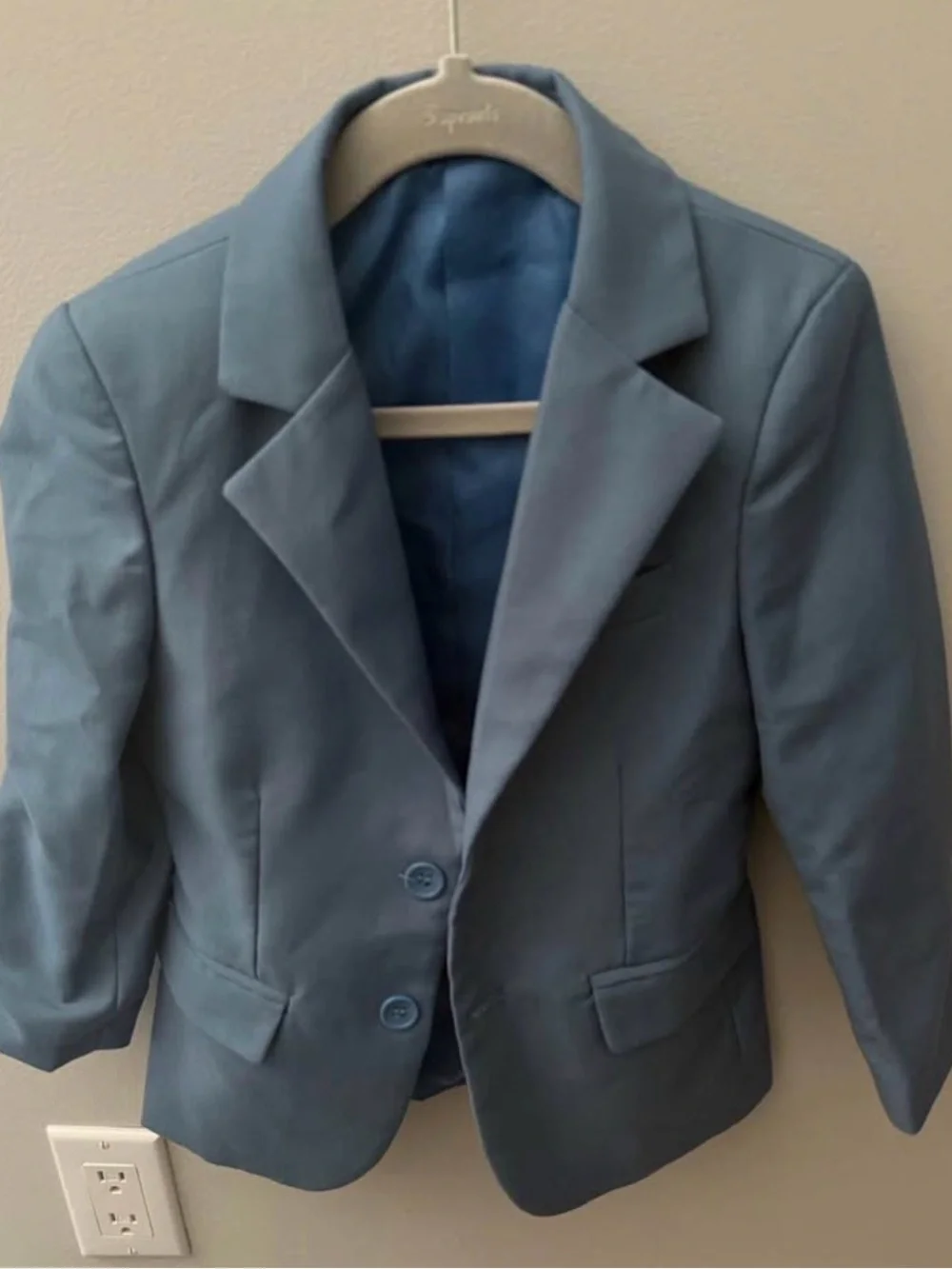 Classic Light Blue Boys' 3-Piece Suit